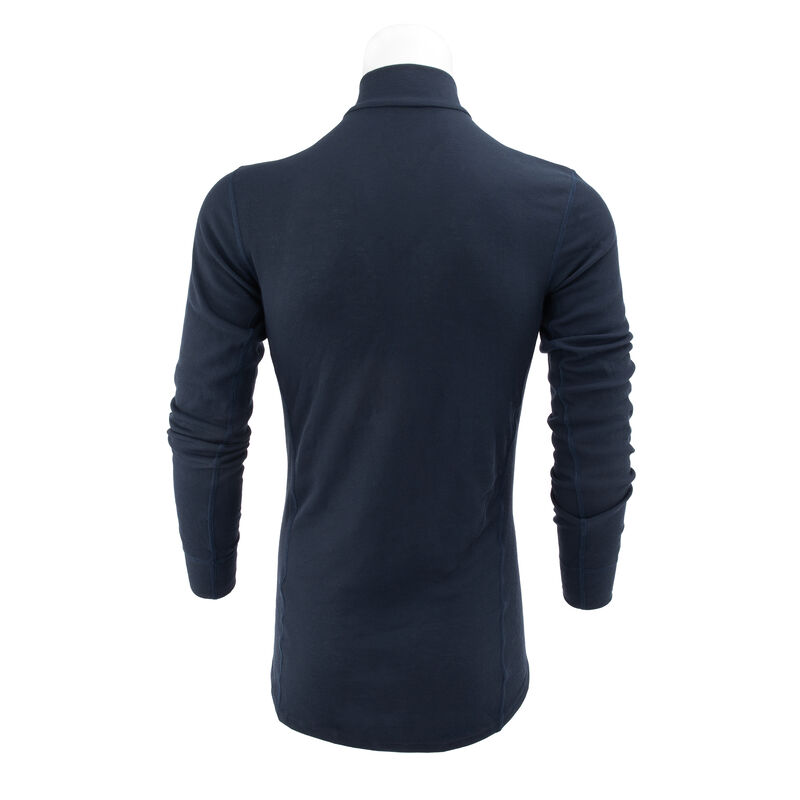 Dutch Navy Blue 1/4 Zip Long Sleeve Shirt | Issued, , large image number 1
